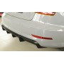 Diffuseur de pare-chocs arrière (silencieux double gauche) "noir mat" Rieger Tuning AUDI A3 (8V) S-LINE BERLINE/CABRIOLET