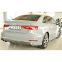 Diffuseur de pare-chocs arrière (silencieux double gauche) "carbon-look" Rieger Tuning AUDI A3 (8V) S-LINE BERLINE/CABRIOLET