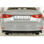 Diffuseur de pare-chocs arrière (silencieux duplex 152x95mm) "noir brillant" Rieger Tuning AUDI A3 (8V) S-LINE BERLINE/CABRIOLET