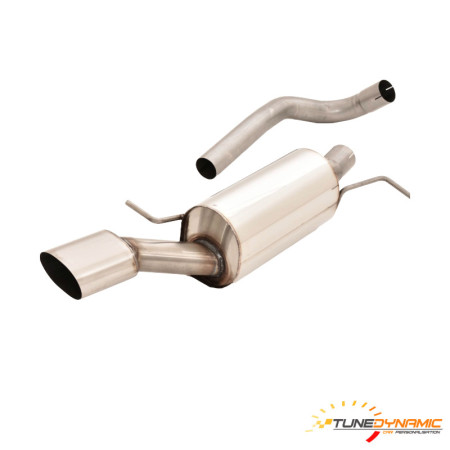 Silencieux arrière sport 100% inox FRIEDRICH MOTORSPORT pour SKODA FABIA 3 MONTE CARLO TYPE NJ