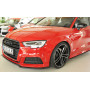 Lame de pare-chocs avant "noir mat" Rieger Tuning AUDI S3 (8V) FACELIFT