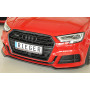 Lame de pare-chocs avant "noir mat" Rieger Tuning AUDI S3 (8V) FACELIFT