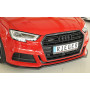 Lame de pare-chocs avant "noir mat" Rieger Tuning AUDI S3 (8V) FACELIFT
