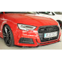 Lame de pare-chocs avant "noir brillant" Rieger Tuning AUDI A3 (8V) S-LINE FACELIFT