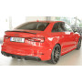 Diffuseur de pare-chocs arrière "noir mat" Rieger Tuning AUDI A3 (8V) S-LINE FACELIFT (BERLINE/CABRIOLET)
