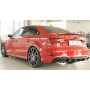 Diffuseur de pare-chocs arrière "noir brillant" Rieger Tuning AUDI A3 (8V) S-LINE FACELIFT (BERLINE/CABRIOLET)