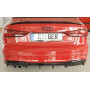 Diffuseur de pare-chocs arrière "noir brillant" Rieger Tuning AUDI A3 (8V) S-LINE FACELIFT (BERLINE/CABRIOLET)