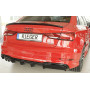Diffuseur de pare-chocs arrière "noir brillant" Rieger Tuning AUDI A3 (8V) S-LINE FACELIFT (BERLINE/CABRIOLET)