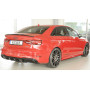 Diffuseur de pare-chocs arrière "noir brillant" Rieger Tuning AUDI A3 (8V) S-LINE FACELIFT (BERLINE/CABRIOLET)