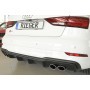 Diffuseur de pare-chocs arrière "noir mat" Rieger Tuning AUDI S3 (8V) FACELIFT (BERLINE/CABRIOLET)