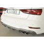 Diffuseur de pare-chocs arrière "carbon-look" Rieger Tuning AUDI S3 (8V) FACELIFT (BERLINE/CABRIOLET)