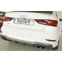 Diffuseur de pare-chocs arrière "carbon-look" Rieger Tuning AUDI S3 (8V) FACELIFT (BERLINE/CABRIOLET)