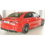 Diffuseur (duplex) de pare-chocs arrière "noir mat" Rieger Tuning AUDI A3 (8V) S-LINE FACELIFT (BERLINE/CABRIOLET)