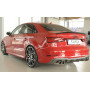 Diffuseur (duplex) de pare-chocs arrière "carbon-look" Rieger Tuning AUDI A3 (8V) S-LINE FACELIFT (BERLINE/CABRIOLET)