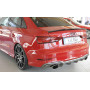 Diffuseur (duplex ovale) de pare-chocs arrière "carbon-look" Rieger Tuning AUDI S3 (8V) FACELIFT (BERLINE/CABRIOLET)