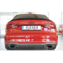 Diffuseur (duplex ovale) de pare-chocs arrière "carbon-look" Rieger Tuning AUDI S3 (8V) FACELIFT (BERLINE/CABRIOLET)