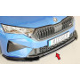 Lame de pare-chocs avant "noir brillant" Rieger Tuning SKODA OCTAVIA RS (NX) FACELIFT