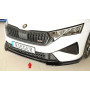 Lame de pare-chocs avant "noir brillant" Rieger Tuning SKODA OCTAVIA RS (NX) FACELIFT