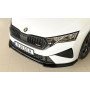 Lame de pare-chocs avant "noir brillant" Rieger Tuning SKODA OCTAVIA RS (NX) FACELIFT