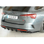 Diffuseur de pare-chocs arrière (sans attelage) "noir brillant" Rieger Tuning SKODA OCTAVIA RS (NX) FACELIFT