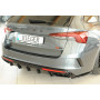 Diffuseur de pare-chocs arrière (sans attelage) "noir brillant" Rieger Tuning SKODA OCTAVIA RS (NX) FACELIFT