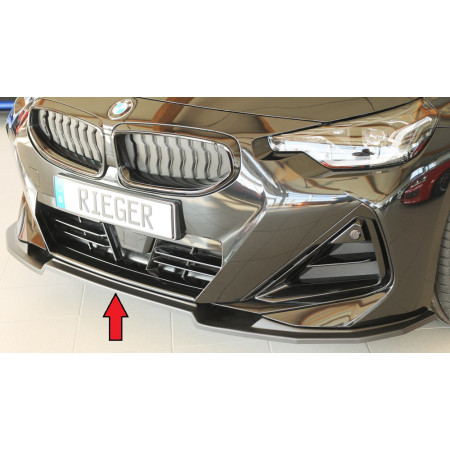 Lame de pare-chocs avant "noir mat" Rieger Tuning BMW SERIE 2 (G42/G2C) COUPÉ (avec Pack M Sport)