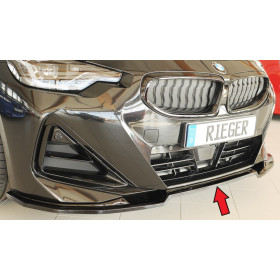 Lame de pare-chocs avant "noir brillant" Rieger Tuning BMW SERIE 2 (G42/G2C) COUPÉ (avec Pack M Sport) Lame de pare-chocs avant "noir brillant" Rieger Tuning BMW SERIE 2 (G42/G2C) COUPÉ (avec Pack M Sport)
