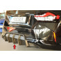 Diffuseur de pare-chocs arrière (sans attelage) "noir mat" Rieger Tuning BMW SERIE 2 (G42/G2C) COUPÉ (avec Pack M Sport)