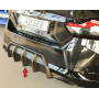 Diffuseur de pare-chocs arrière (sans attelage) "noir mat" Rieger Tuning BMW SERIE 2 (G42/G2C) COUPÉ (avec Pack M Sport)