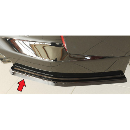 Lame de coin de pare-chocs arrière côté droit "noir brillant" Rieger Tuning BMW M240i (G42/G2C) COUPÉ