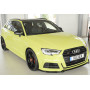 Lame de pare-chocs avant "noir brillant" Rieger Tuning AUDI A3 S-Line (8V) Facelift
