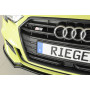 Lame de pare-chocs avant "noir brillant" Rieger Tuning AUDI A3 S-Line (8V) Facelift