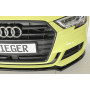 Lame de pare-chocs avant "noir brillant" Rieger Tuning AUDI A3 S-Line (8V) Facelift