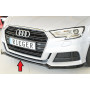 Lame de pare-chocs avant "noir brillant" Rieger Tuning AUDI A3 S-Line (8V) Facelift