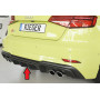 Diffuseur de pare-chocs arrière "noir mat" Rieger Tuning AUDI S3 (8V) Facelift