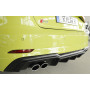 Diffuseur de pare-chocs arrière "noir mat" Rieger Tuning AUDI S3 (8V) Facelift