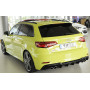Diffuseur de pare-chocs arrière "noir brillant" Rieger Tuning AUDI S3 (8V) Facelift