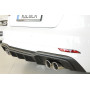 Diffuseur de pare-chocs arrière (silencieux duplex 4x90mm) "noir mat" Rieger Tuning AUDI A3 S-Line (8V) Facelift