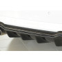 Diffuseur de pare-chocs arrière (silencieux duplex 4x90mm) "noir brillant" Rieger Tuning AUDI A3 S-Line (8V) Facelift