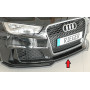 Lame de pare-chocs avant "noir mat" Rieger Tuning AUDI RS3 (8V) Sportback