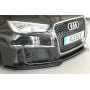 Lame de pare-chocs avant "noir mat" Rieger Tuning AUDI RS3 (8V) Sportback