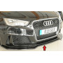 Lame de pare-chocs avant "noir brillant" Rieger Tuning AUDI RS3 (8V) Sportback