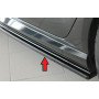 Lame de bas de caisse côté gauche "noir brillant" Rieger Tuning AUDI RS3 (8V) Sportback