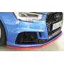 Lame de pare-chocs avant "noir mat" Rieger Tuning AUDI RS3 (8V) Facelift