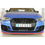 Lame de pare-chocs avant "noir mat" Rieger Tuning AUDI RS3 (8V) Facelift