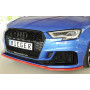 Lame de pare-chocs avant "noir mat" Rieger Tuning AUDI RS3 (8V) Facelift