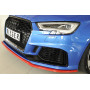Lame de pare-chocs avant "noir mat" Rieger Tuning AUDI RS3 (8V) Facelift