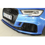 Lame de pare-chocs avant "noir brillant" Rieger Tuning AUDI RS3 (8V) Facelift