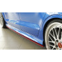 Lame de bas de caisse côté gauche "noir mat" Rieger Tuning AUDI RS3 (8V) Facelift Berline