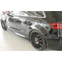 Lame de bas de caisse côté gauche "noir mat" Rieger Tuning AUDI RS3 (8V) Facelift Sportback